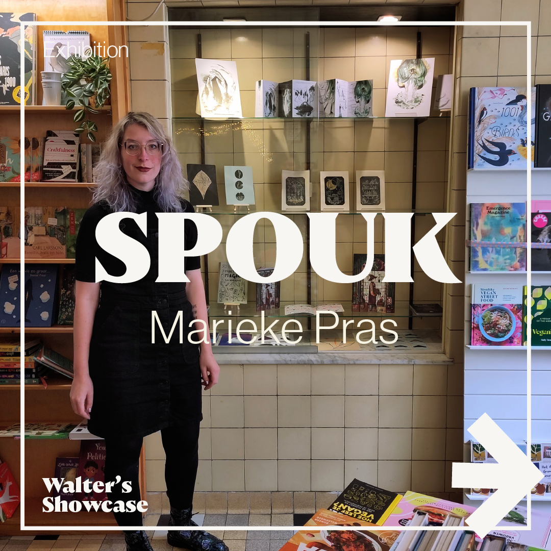 Marieke Pras_Walter's Showcase_Walter's Bookshop_Groningen