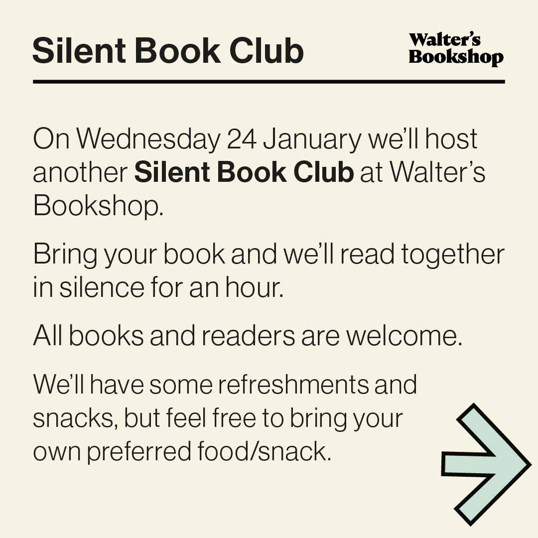 Silent Book Club_Walter's Bookshop_Groningen