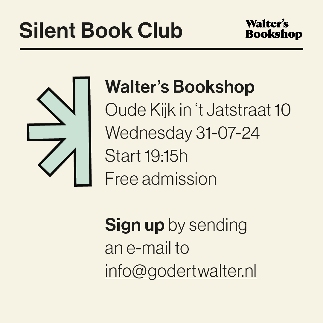 Silent Book Club_Walter's Bookshop_Groningen_23107